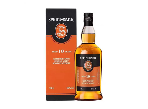 天津收购云顶10年威士忌SpringBank云顶10年700ml回收洋酒行货