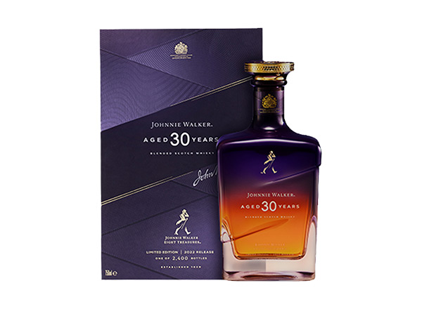 天津Johnnie Walker尊尼获加30年回收尊尼获加威士忌紫金臻选750ml礼盒装洋酒收购约翰走路中国限量版