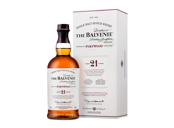 天津回收百富威士忌21年波特桶陈酿The Balvenie Portwood Single百富洋酒收购