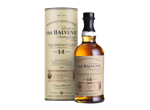 天津百富14年回收百富威士忌加勒比桶陈酿The Balvenie Caribbean Cask洋酒上门收购