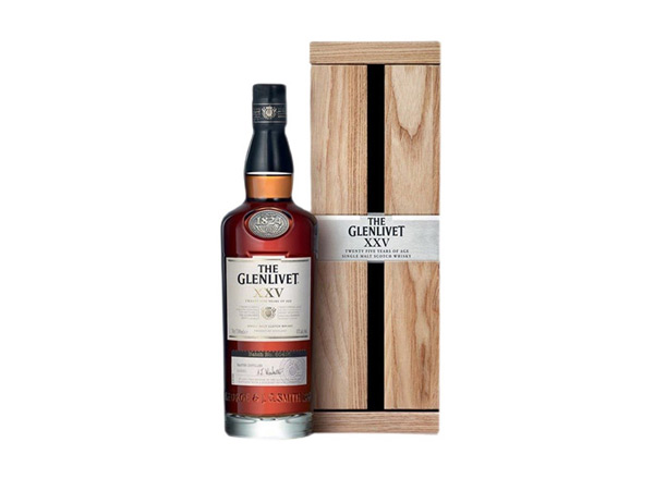 天津格兰威特威士忌回收格兰威特25年陈酿威士忌The Glenlivet XXV洋酒上门收购