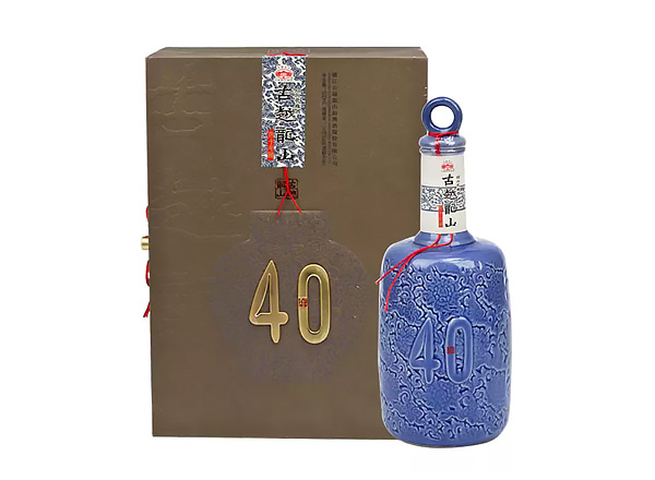 天津古越龙山40年黄酒回收古越龙山四十年陈酿花雕酒
