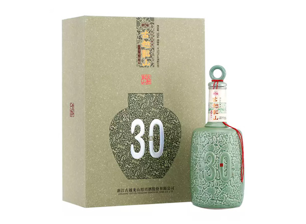 天津古越龙山30年黄酒回收古越龙山三十年陈酿花雕酒