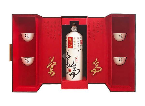 天津会稽山黄酒回收大师兰亭三十年陈酿1L商务版礼盒装